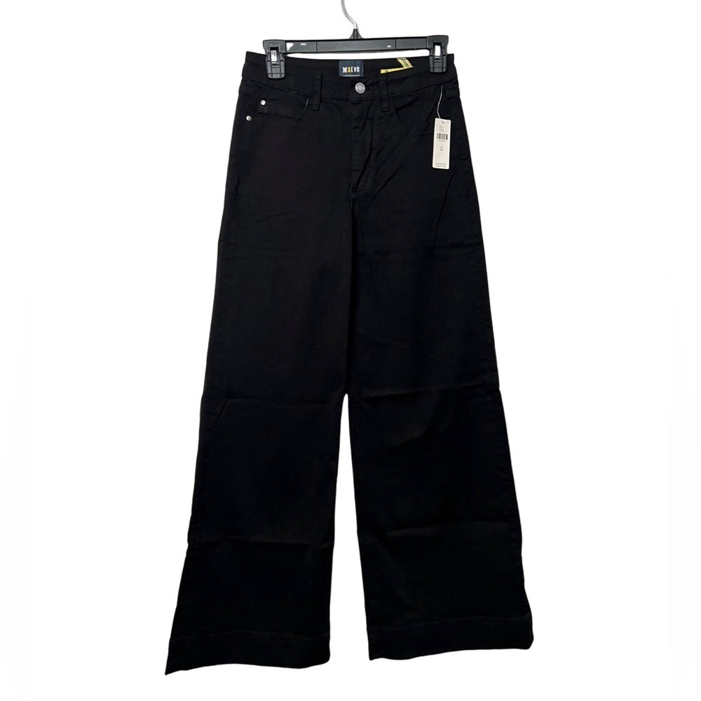 Anthropologie Maeve Lily Wide Leg Jean Black Size 26